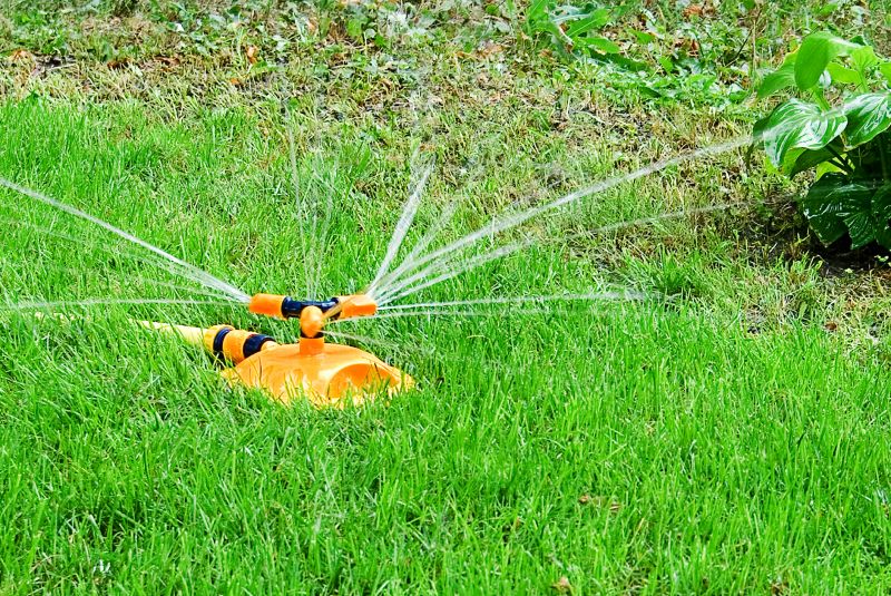 Inground Sprinkler Installation detail